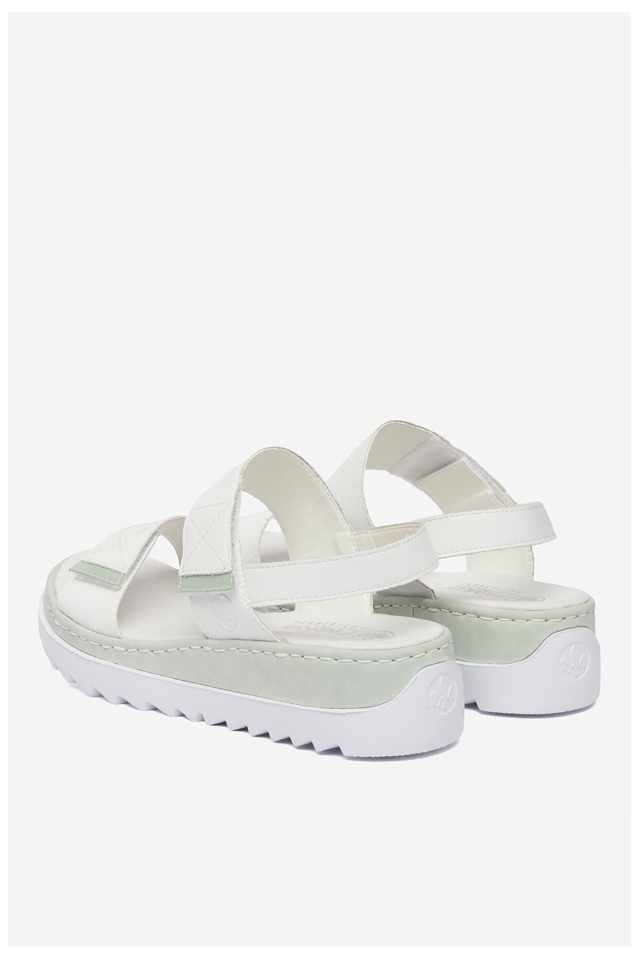 Sandały Rieker CEO-V4475-80 Biały