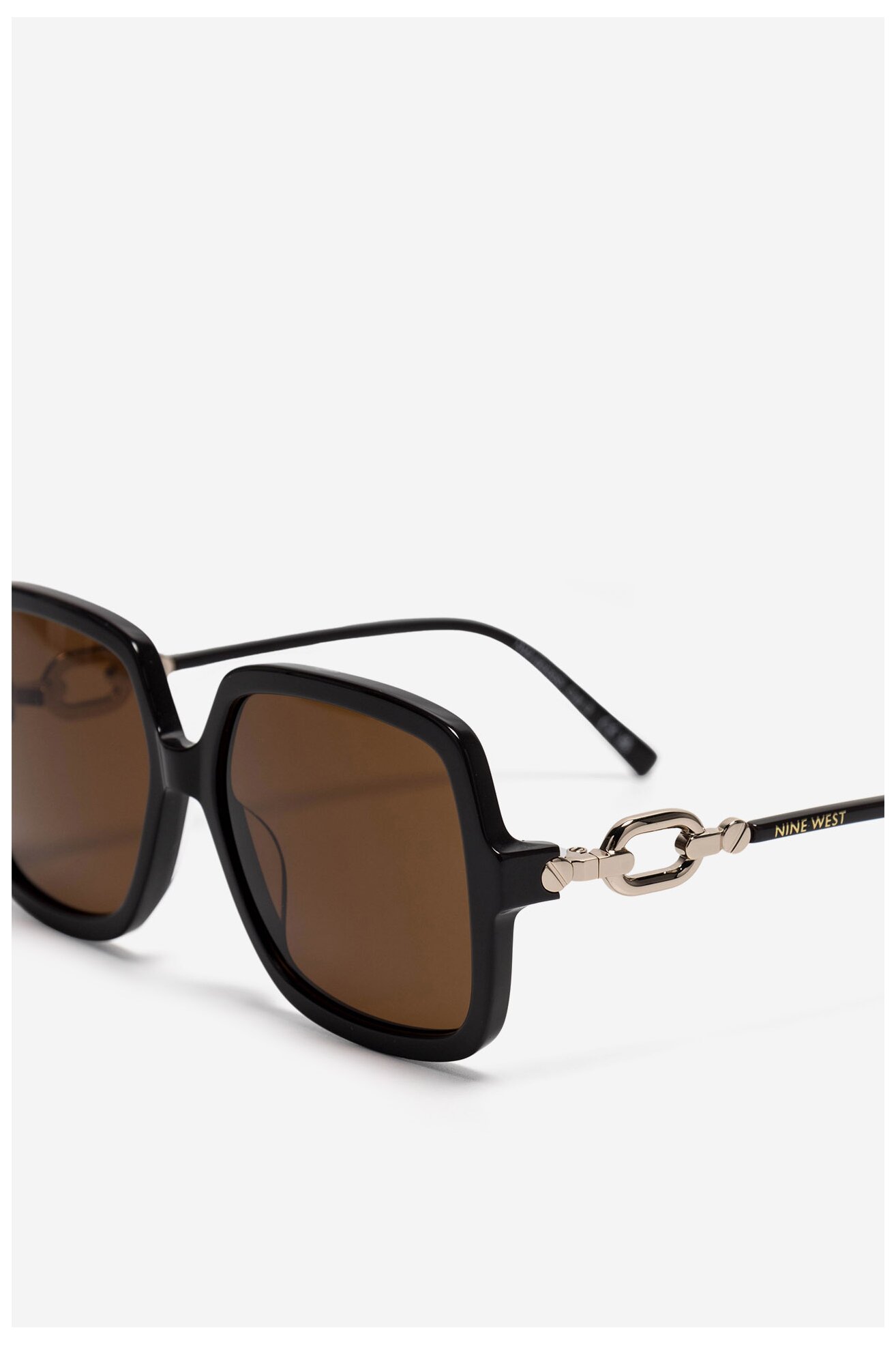 Okulary damskie NINE WEST NW 6658S Brązowy