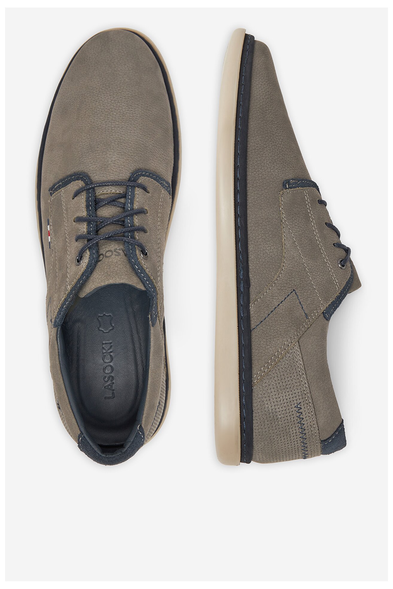 Напівчеревик Lasocki VITO-25 MB СІРИЙ