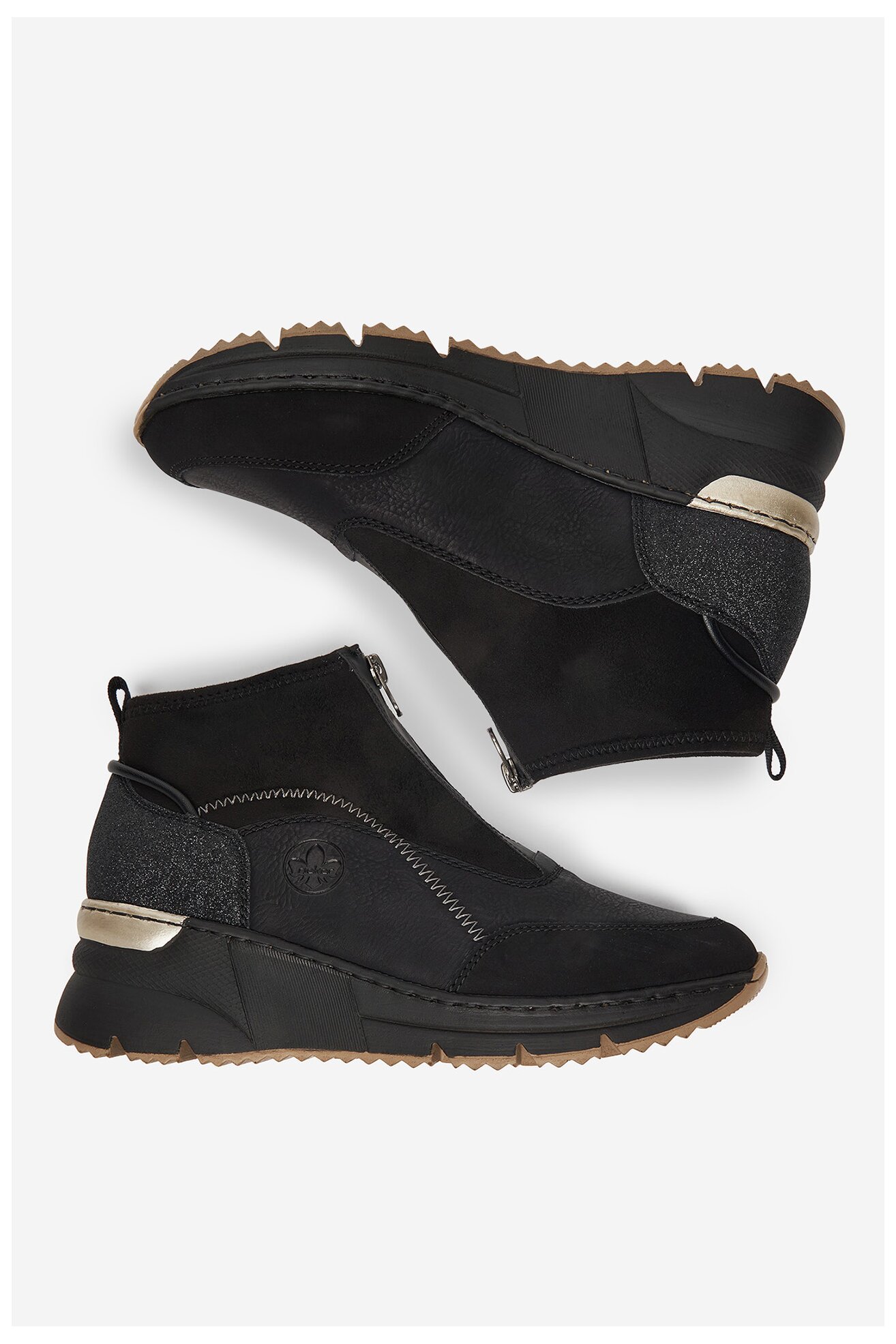 Bokacsizma Rieker CEO-N6361-00 FEKETE