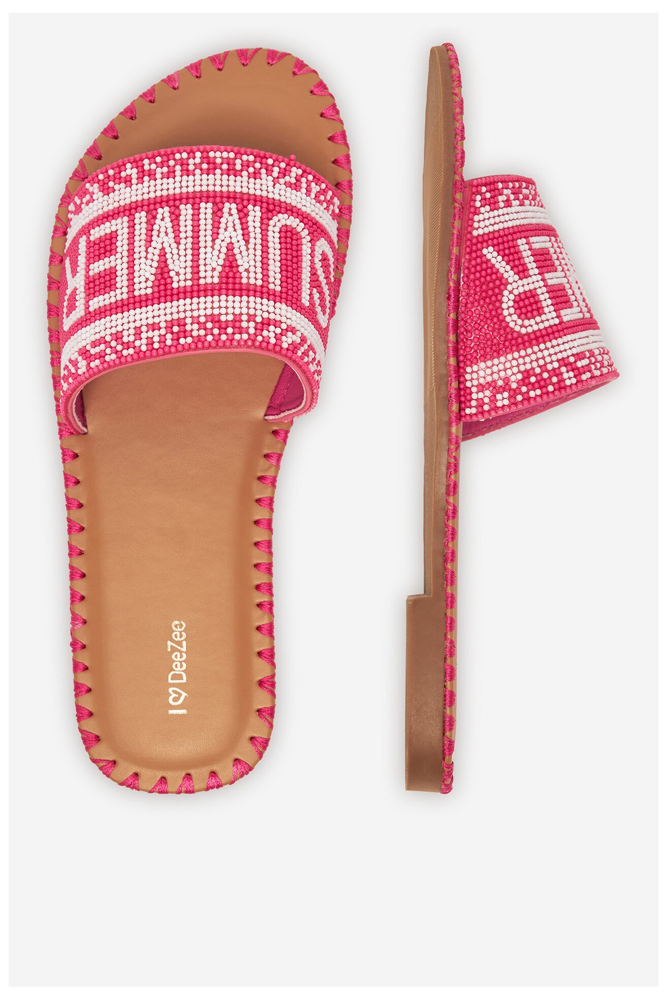 Șlapi DeeZee E3316-1 ROZ ÎNCHIS