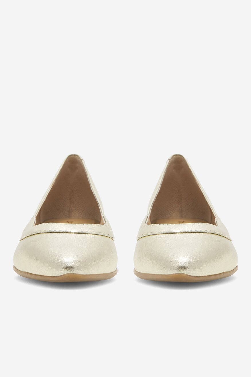 
                Lasocki - Skórzane baleriny - 5905588431893