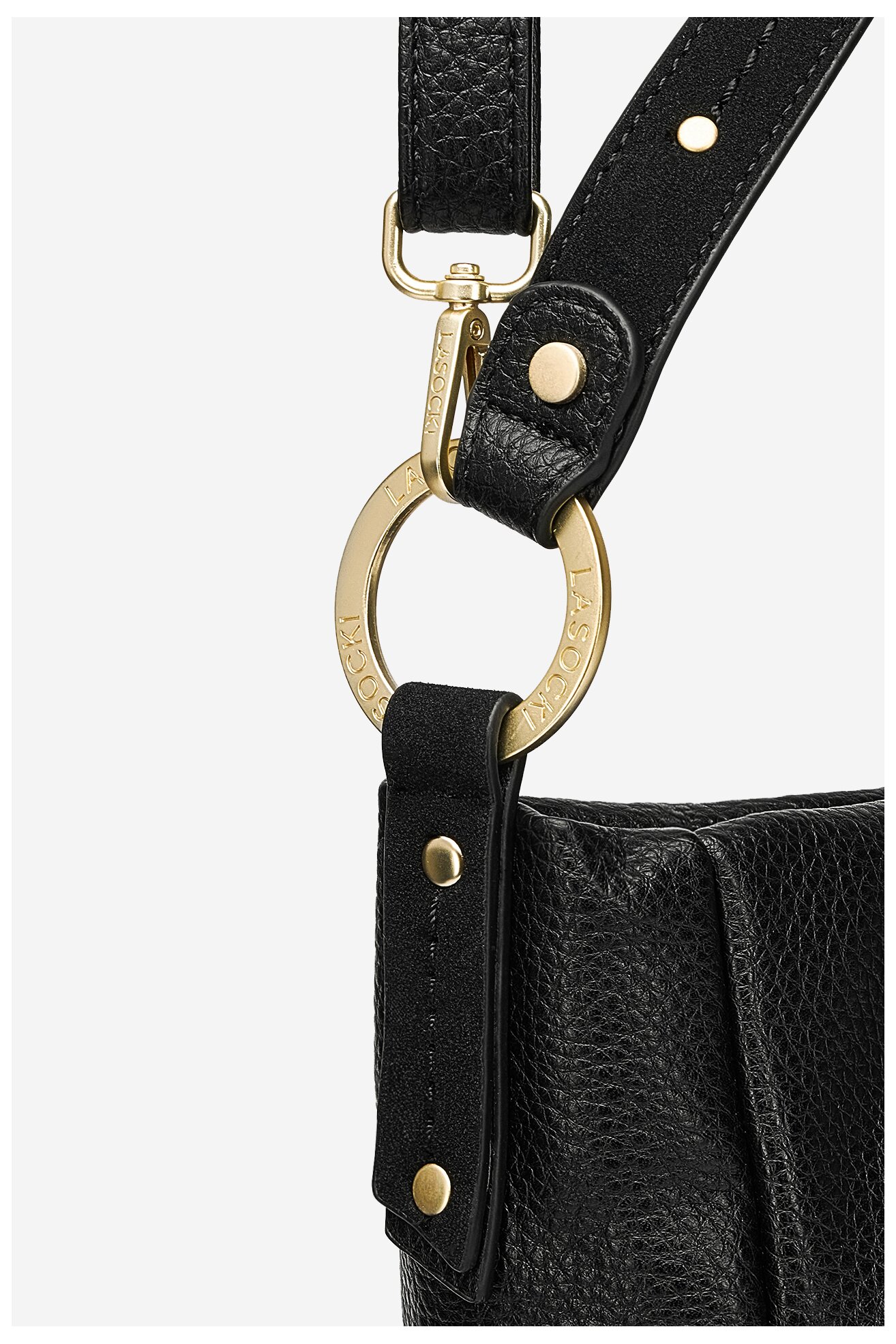 Kézitáska Lasocki C-LSK-K-051-06 FEKETE