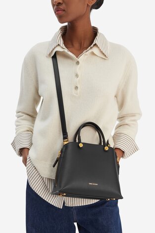 Сумка З Ремінцем Gino Rossi C-RC-19689 ЧОРНИЙ