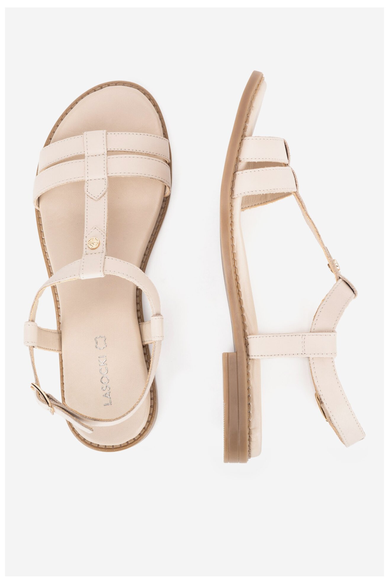 Sandały Lasocki EST-AFIONA-10 Beżowy