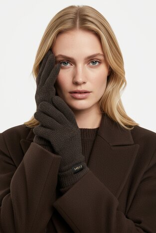 Рукавички Жіночі Mexx CEO-MEXX-W6-001-AW25 КОРИЧНЕВИЙ