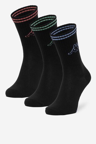 Čarape Kappa CEO_KR_KAPPA_ 006_W_AW25 (3 -PACK) CRNA