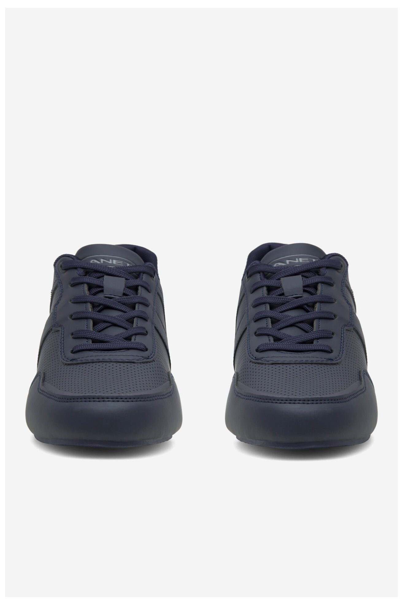 Półbuty Lanetti MP07-11632-02 Granatowy