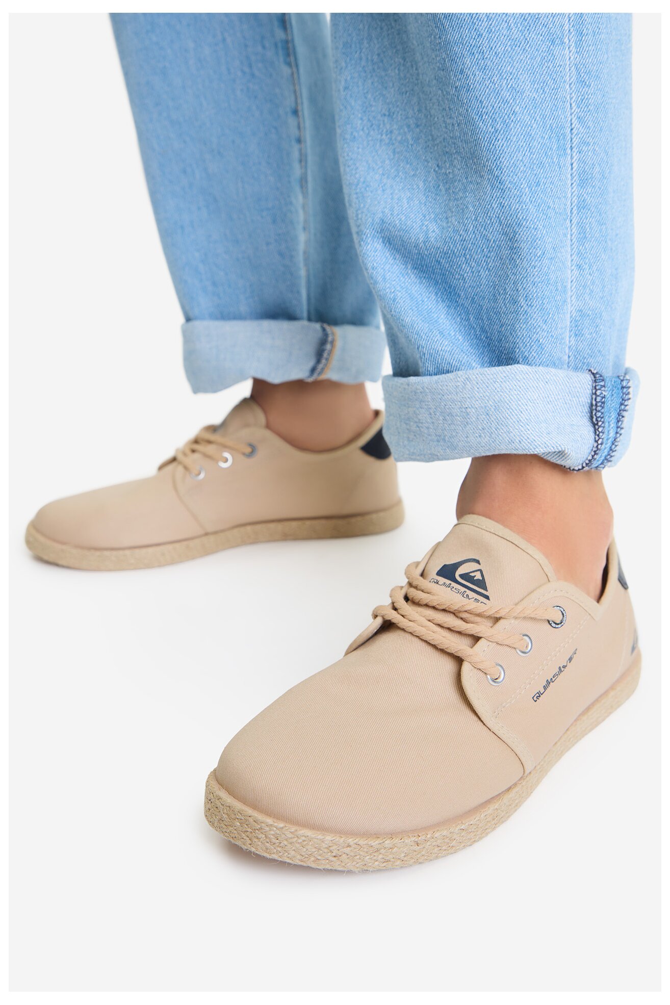 Espadryle QUIKSILVER CWBEO-WAVESTRIDE-02 Beżowy