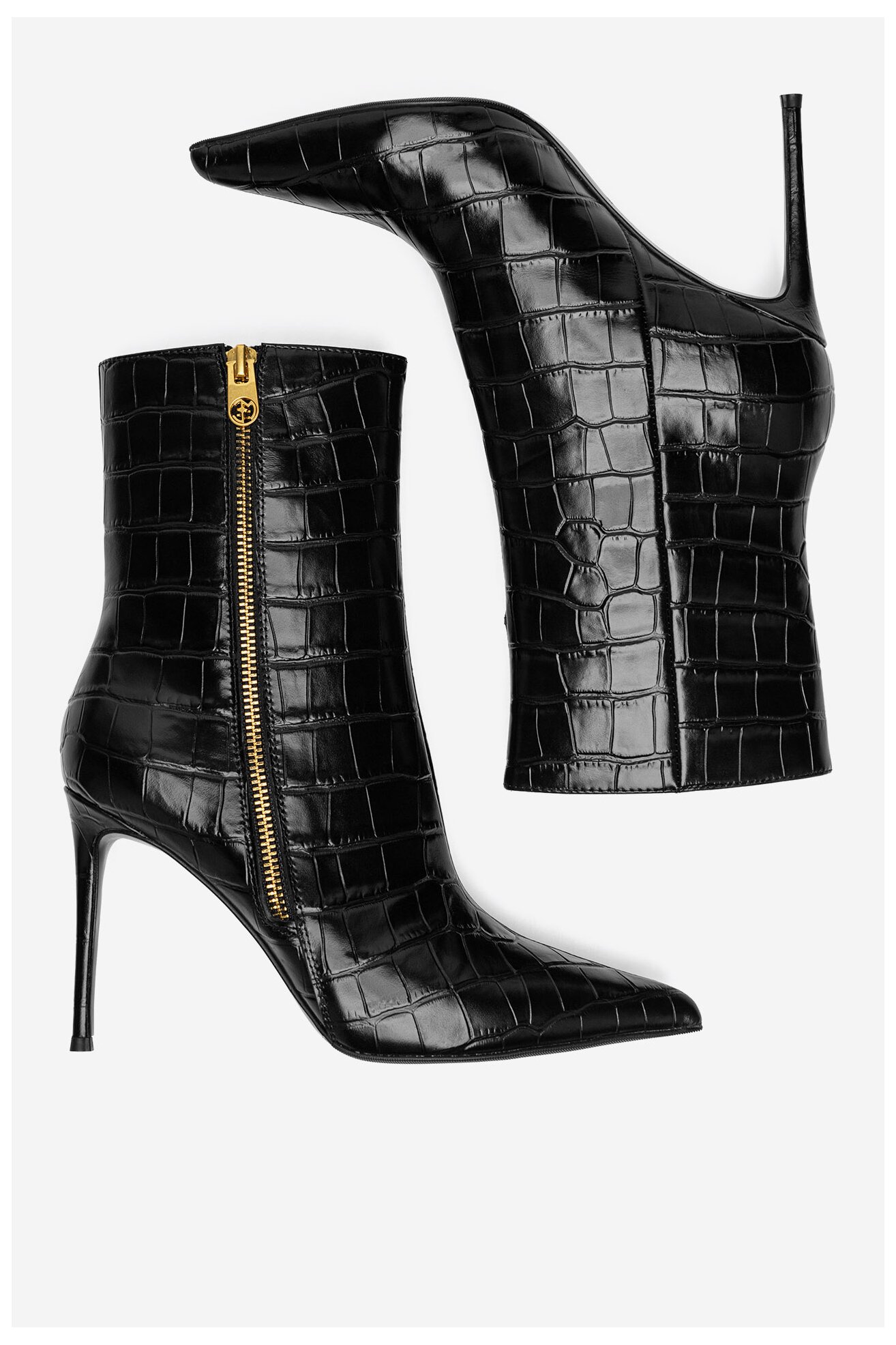 Ботильйони EVA MINGE HALA-9596-223 ЧОРНИЙ