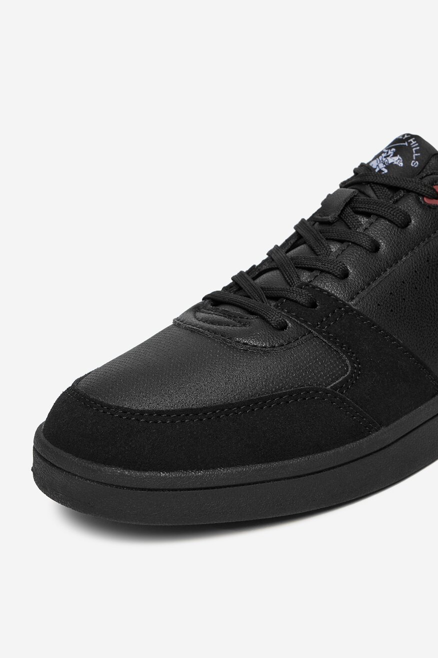 Pantofi pânză Beverly Hills Polo Club NEGRU - 5906751383865