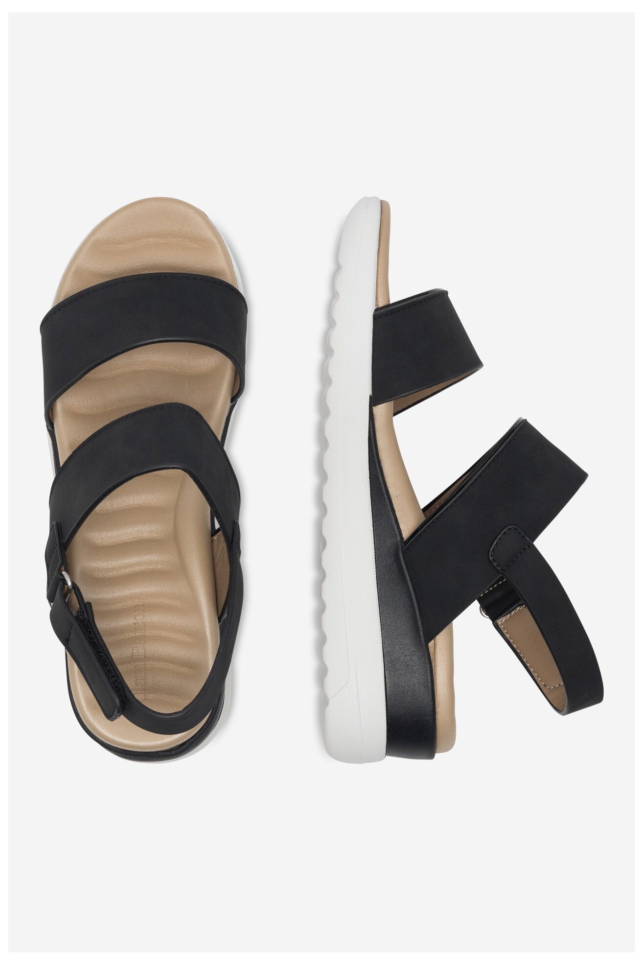 Sandały Clara Barson WYL05010-10 Czarny