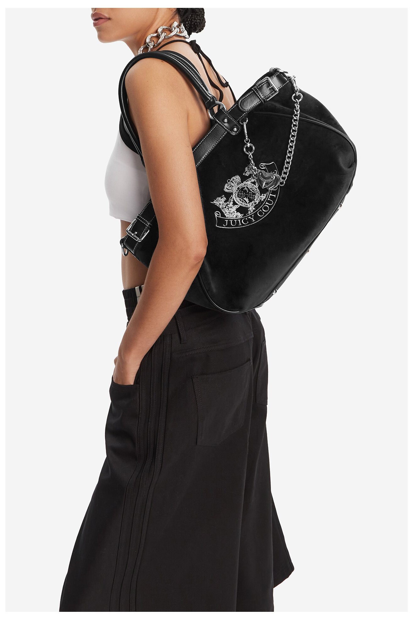 Дамска чанта Juicy Couture CEO-BIJXT8987WZC ЧЕРЕН