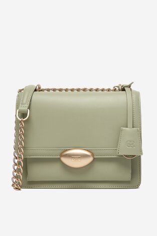 Сумка З Ремінцем Gino Rossi EO-KY129 СВІТЛО-ОЛИВКОВИЙ