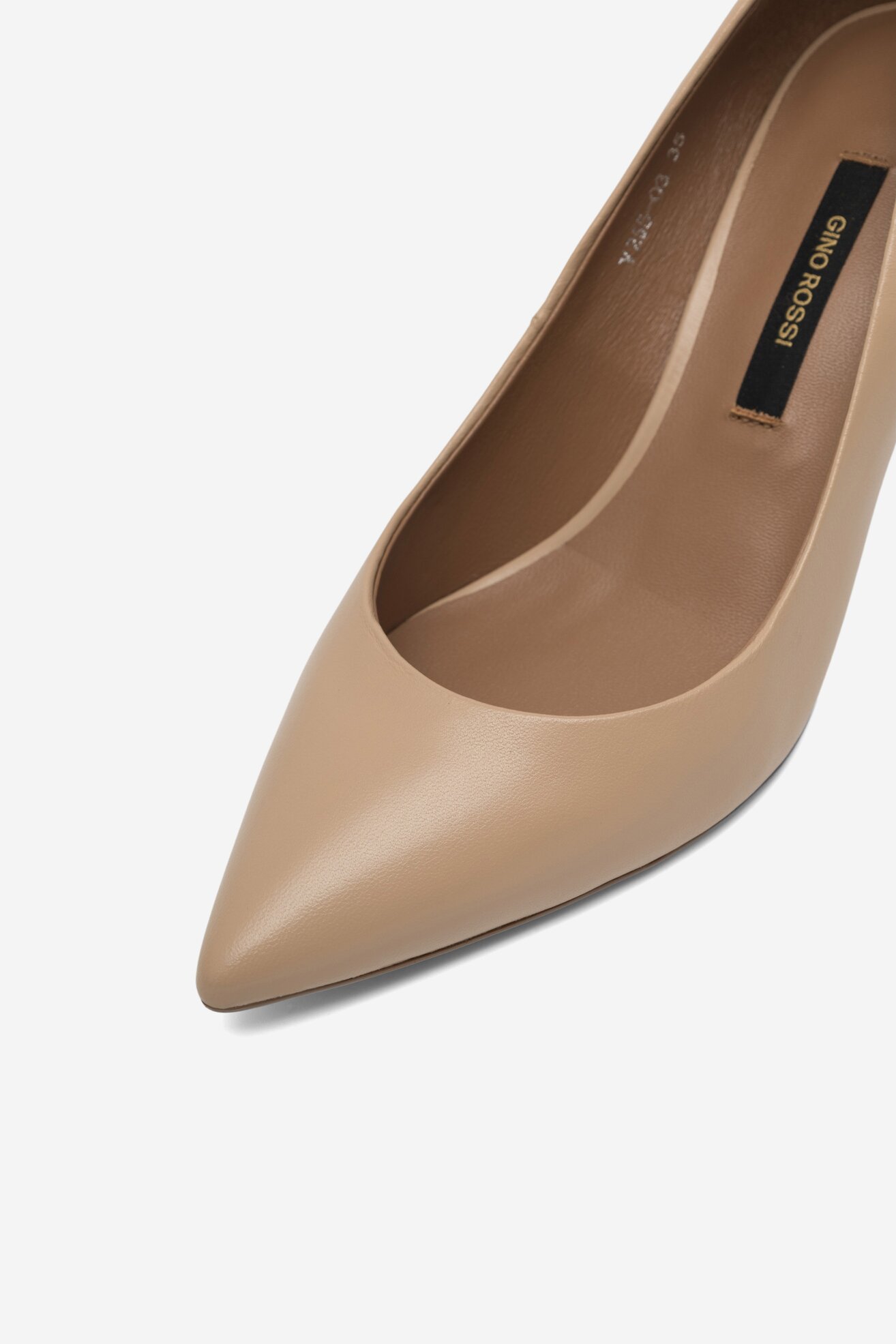 Czółenka Gino Rossi V255-03 Beżowy