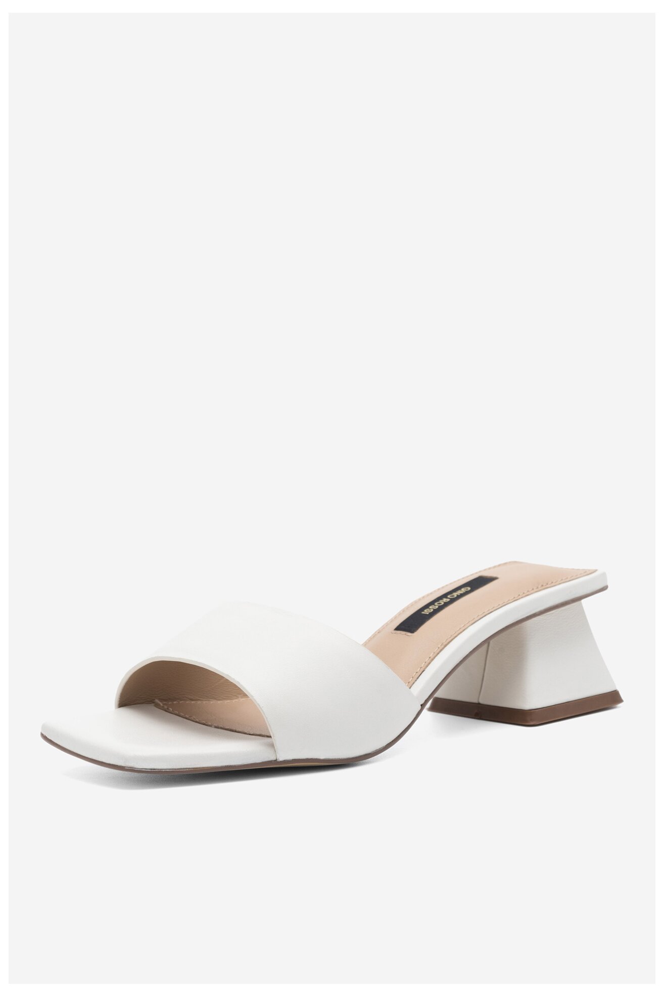 Klapki Gino Rossi YASSMIN-108130 Biały