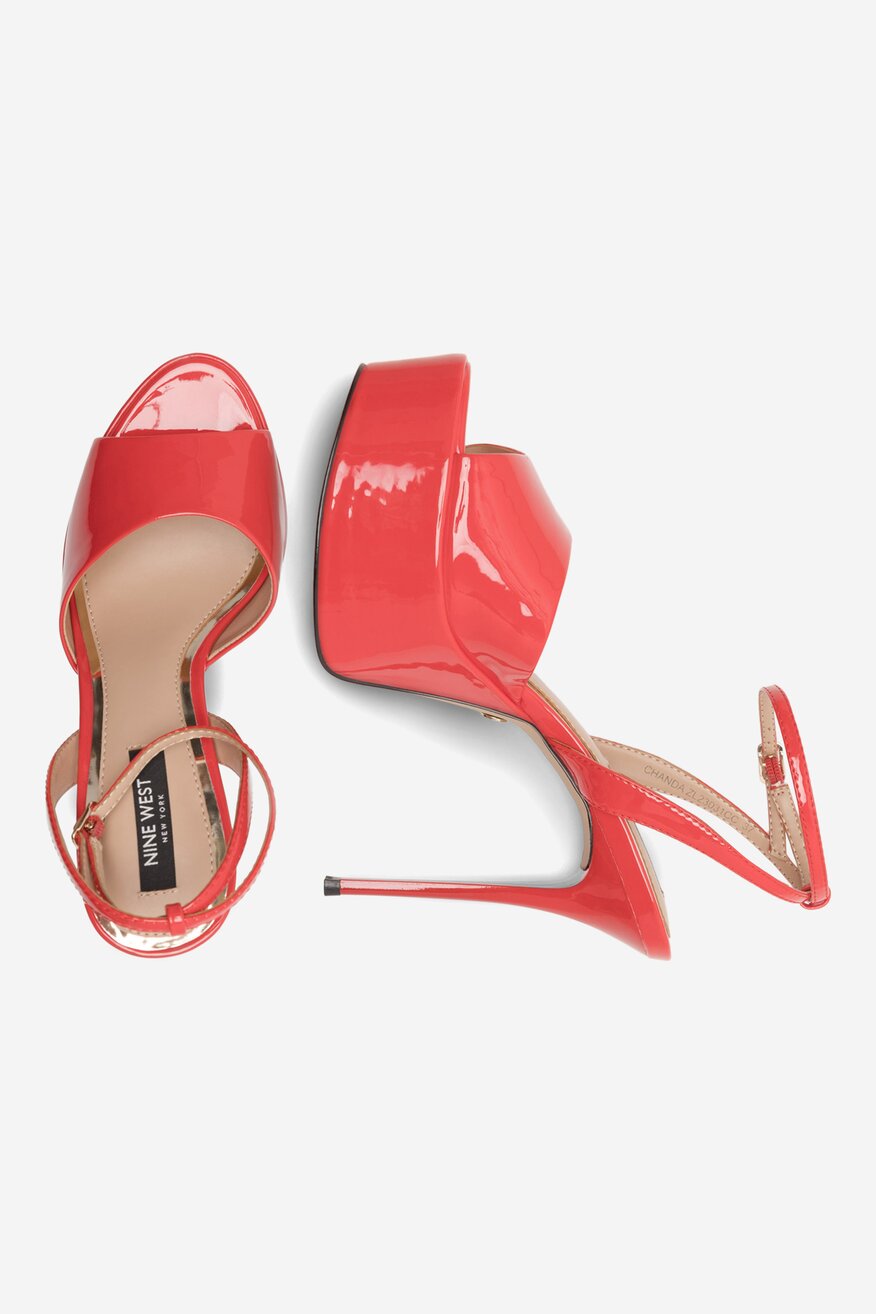 
                NINE WEST - Sandały na szpilce - 5905588149804