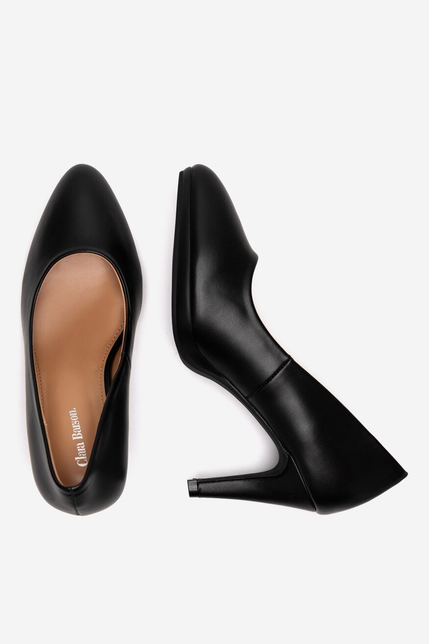 Lodičky Clara Barson ČERNÁ - 5903698724744