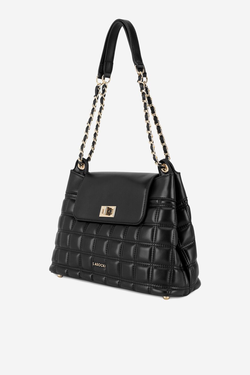 
                Дамска чанта Lasocki ЧЕРЕН - 5905588772972