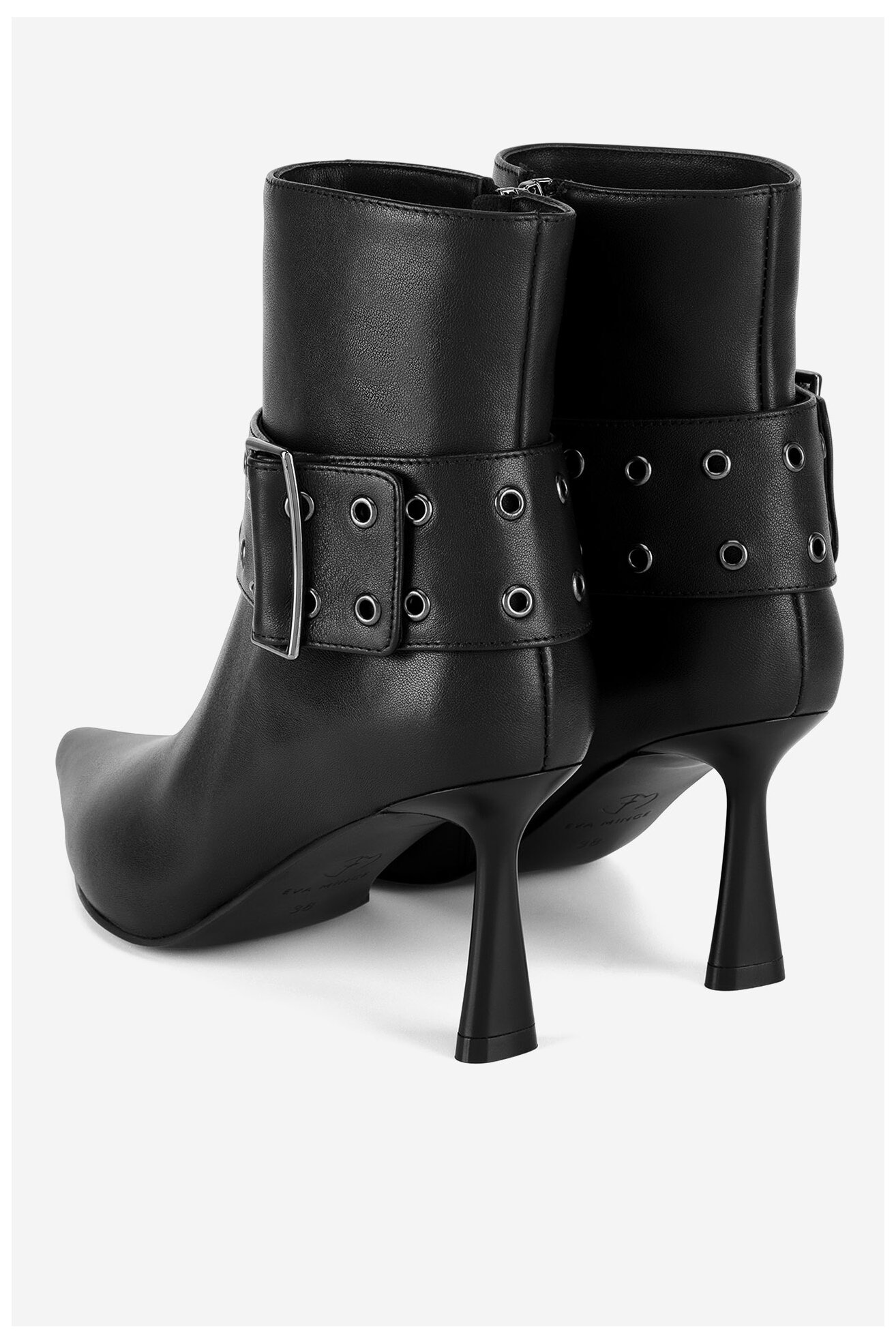 Bokacsizma EVA MINGE ZAINA-2316-16 FEKETE