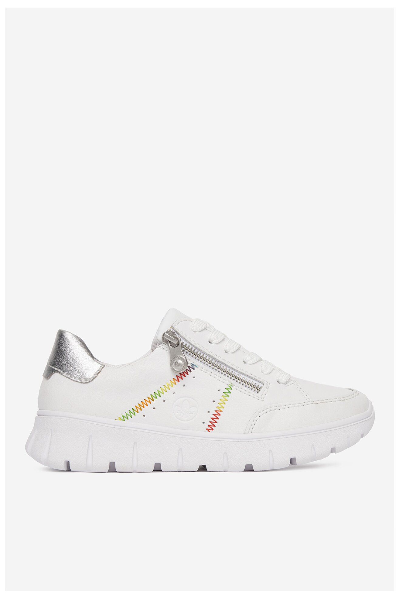 Tornacipő Rieker N1313-80 FEHÉR