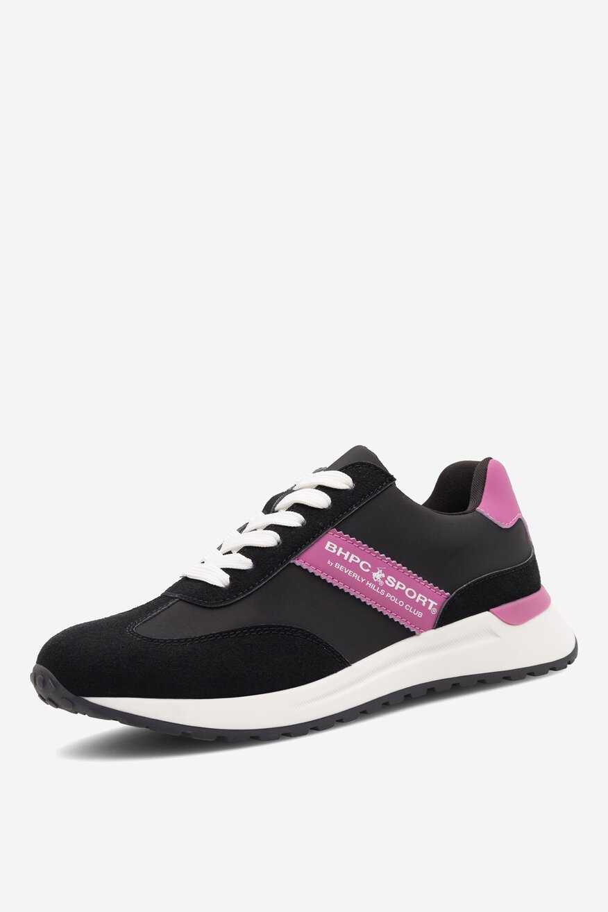 Sneakerși Beverly Hills Polo Club NEGRU - 5905588135838