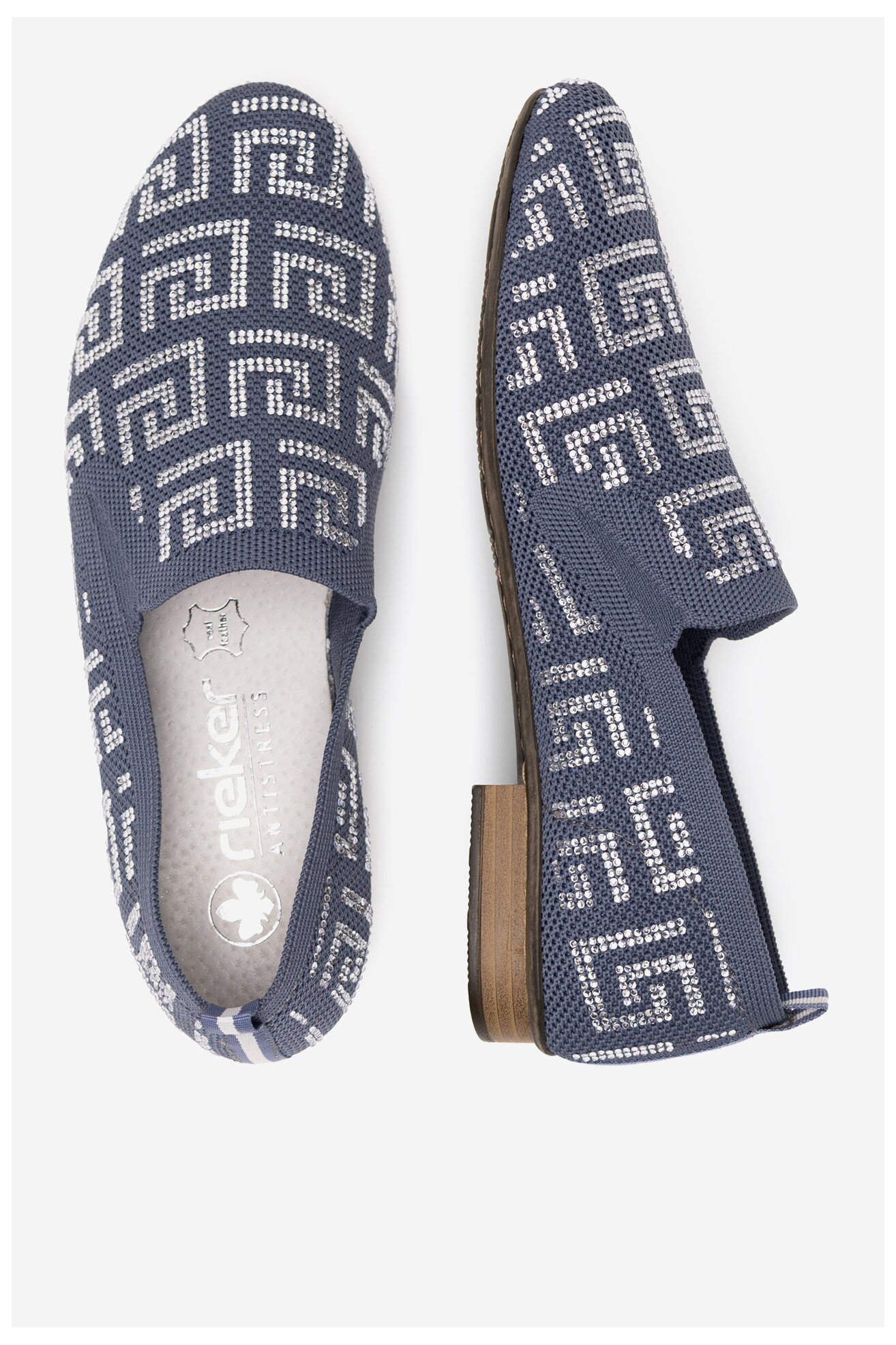 Mokasíny Rieker 51953-12 DENIM