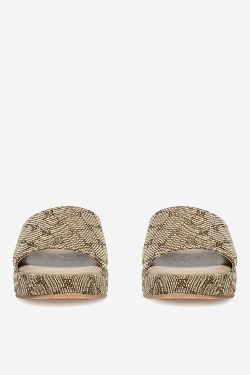 Pantofle NINE WEST BÉŽOVÁ - 5905588651000