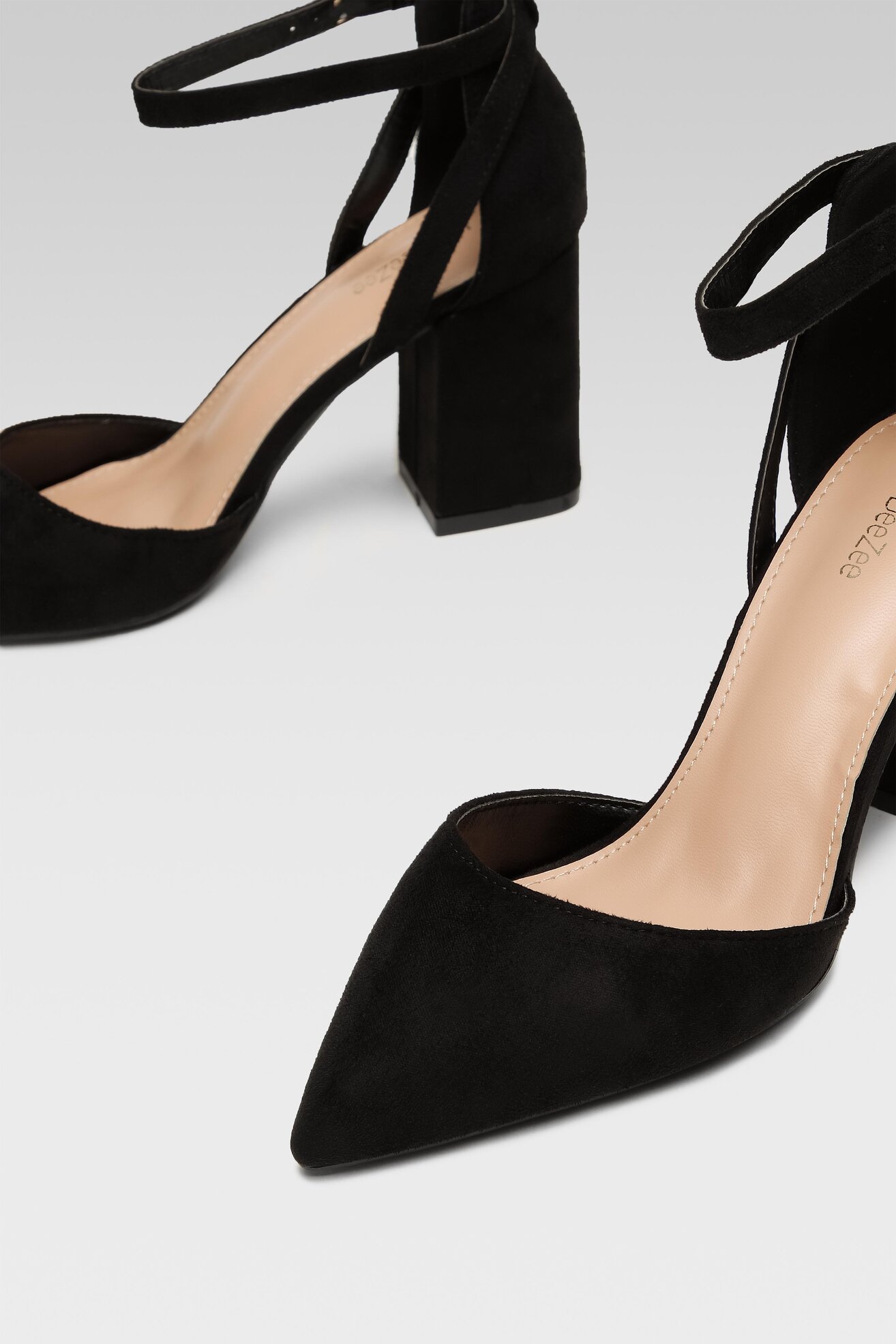 Czółenka DeeZee KL-HT6160 Czarny