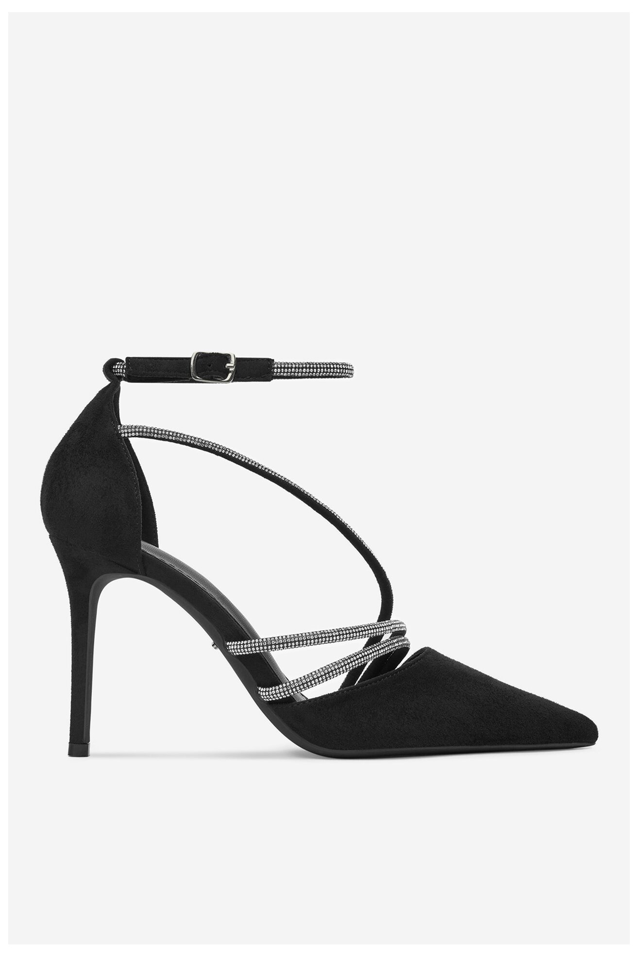 Pantofi cu toc DeeZee AJ-1932 NEGRU