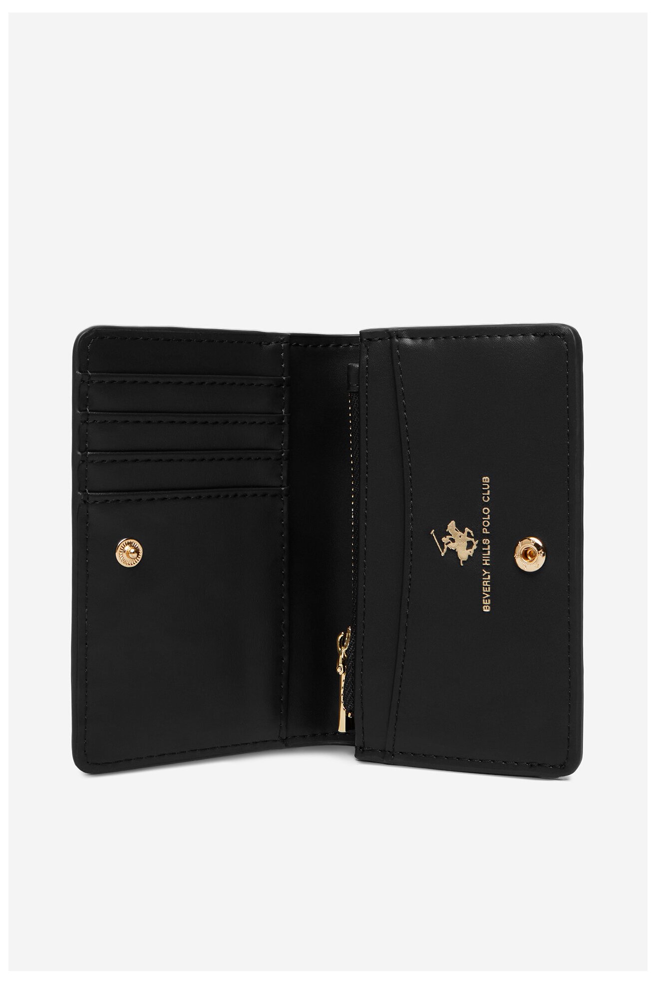 Portfel Beverly Hills Polo Club CWBEO-BHPC-W1-006-SS26 Czarny