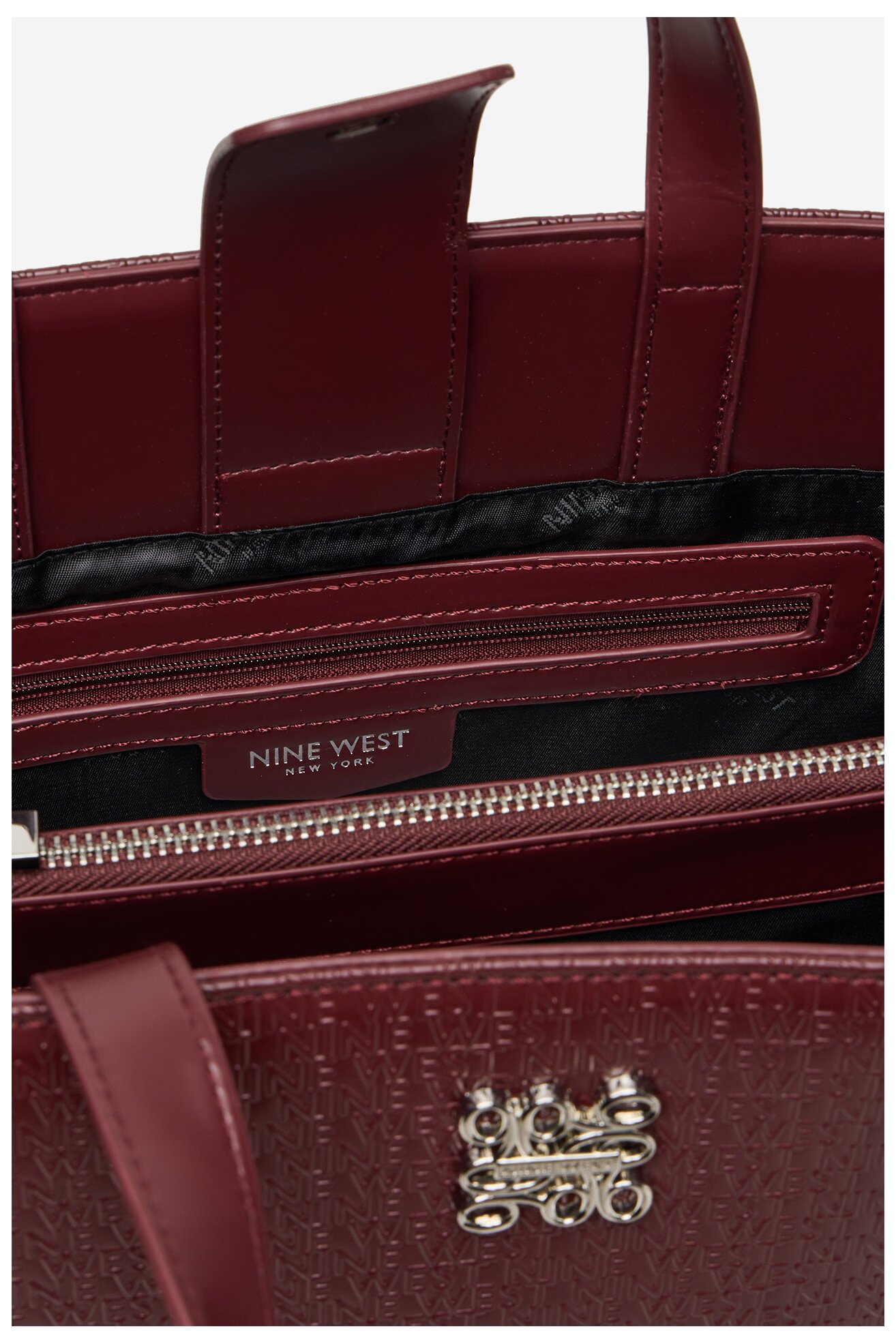 Kabelka NINE WEST CEO-HAMPSHIRE-III-LDA8174 BORDÓ