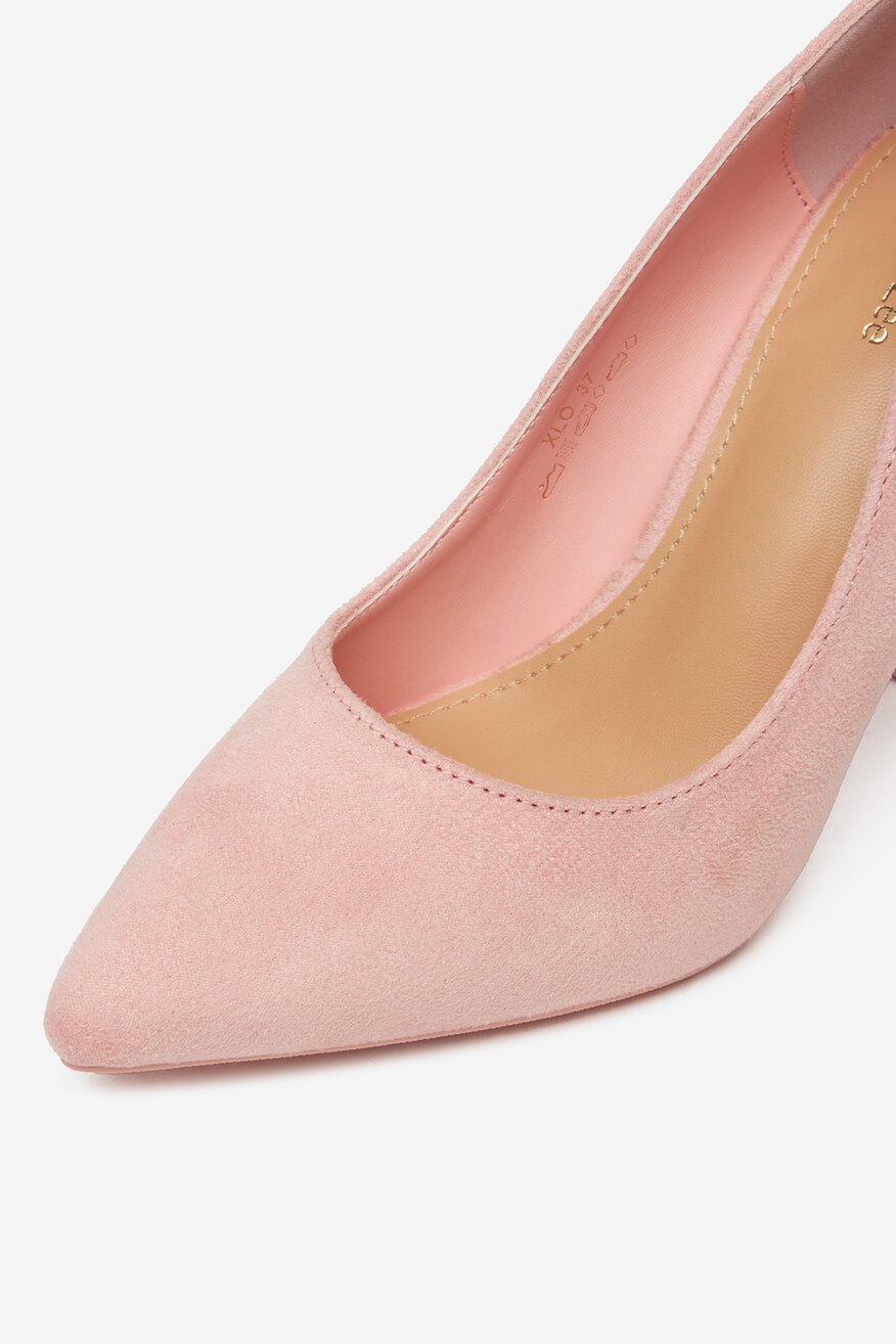Pantofi cu toc DeeZee ROZ DESCHIS - 5906751108253
