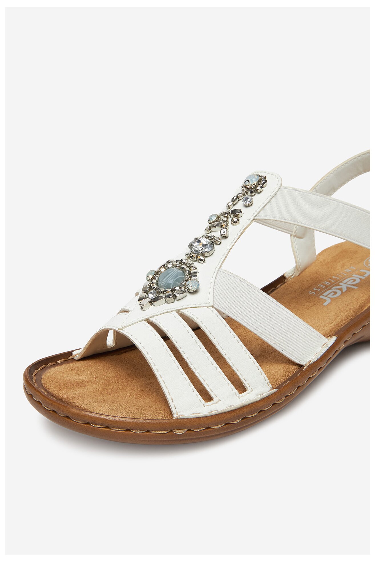 Sandale Rieker 60839-80 ALB