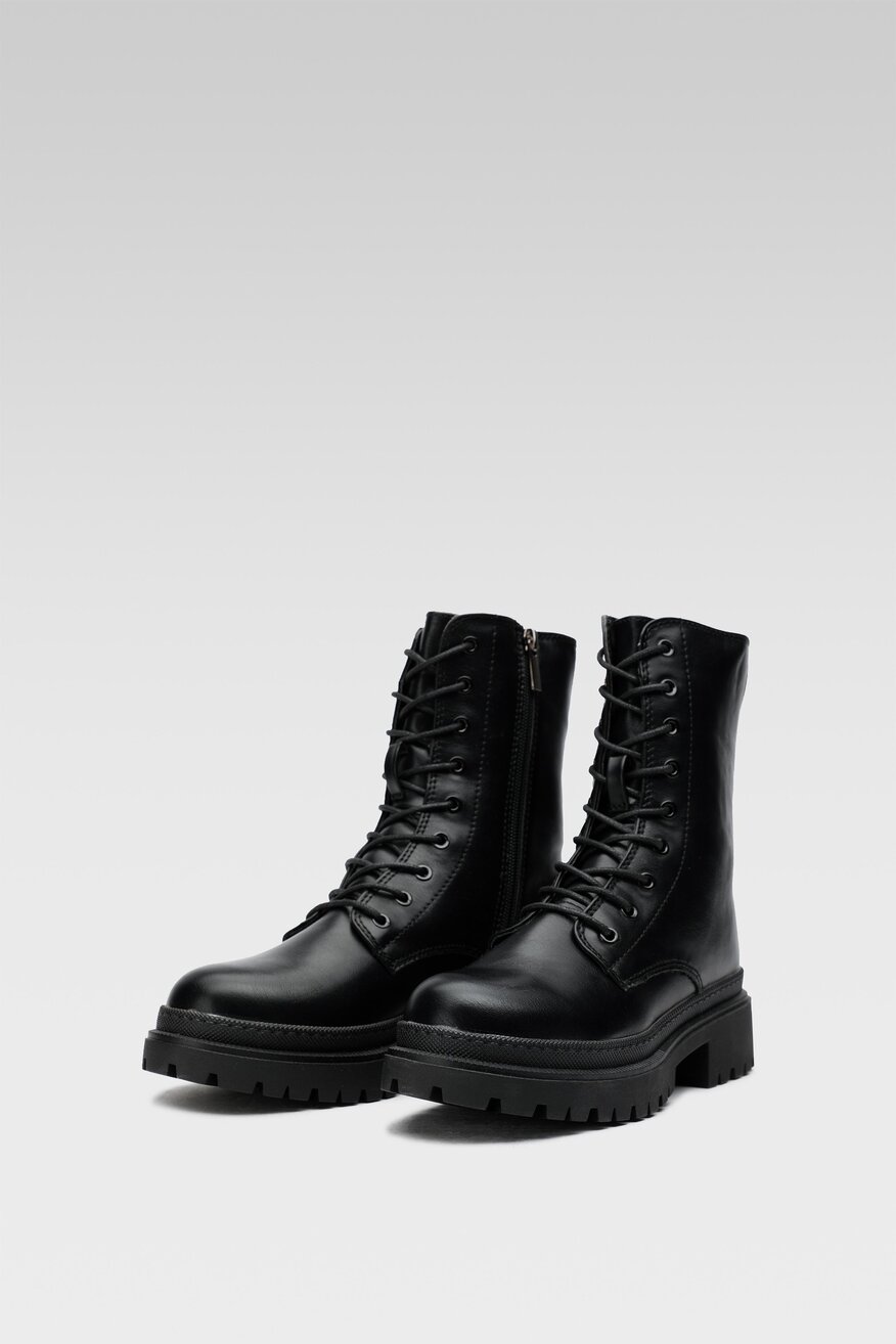 Jenny Fairy - Botki na grubej podeszwie - 5904862215914