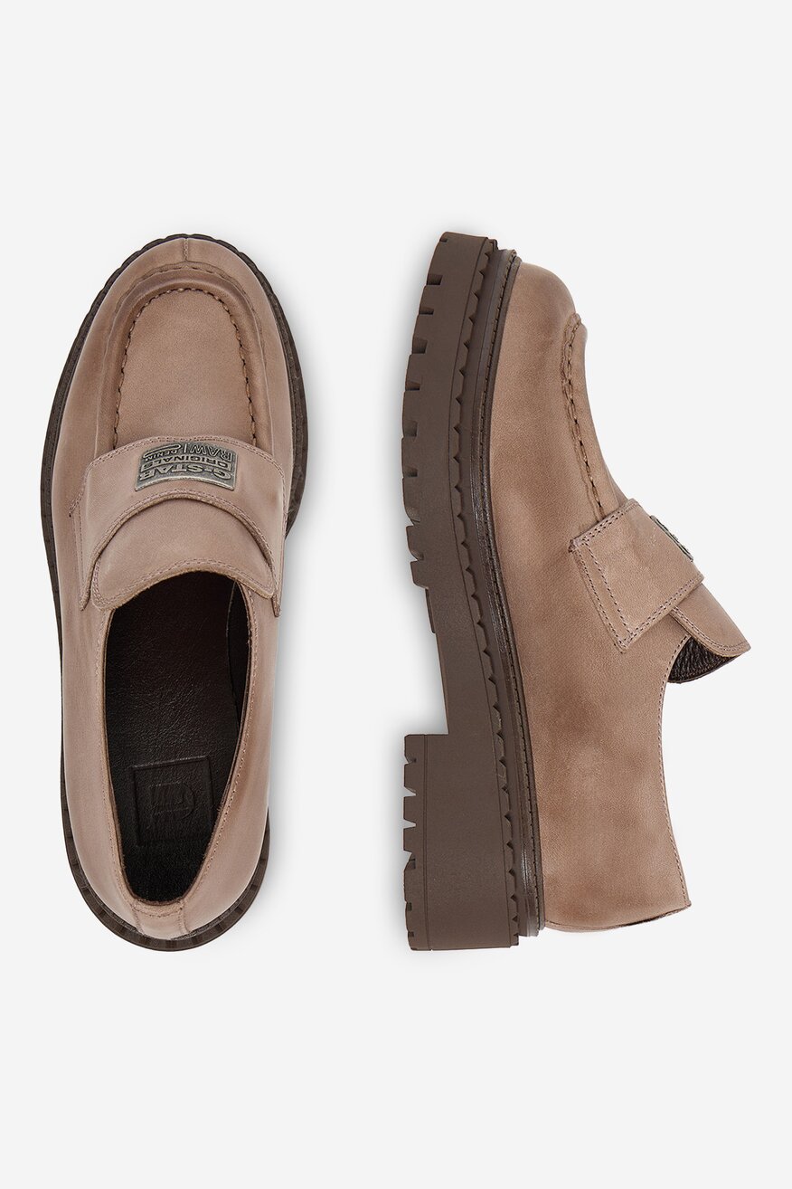 Mocasini G-STAR RAW EO-DOLUNAY-25FW05 GRI - 5906751377796