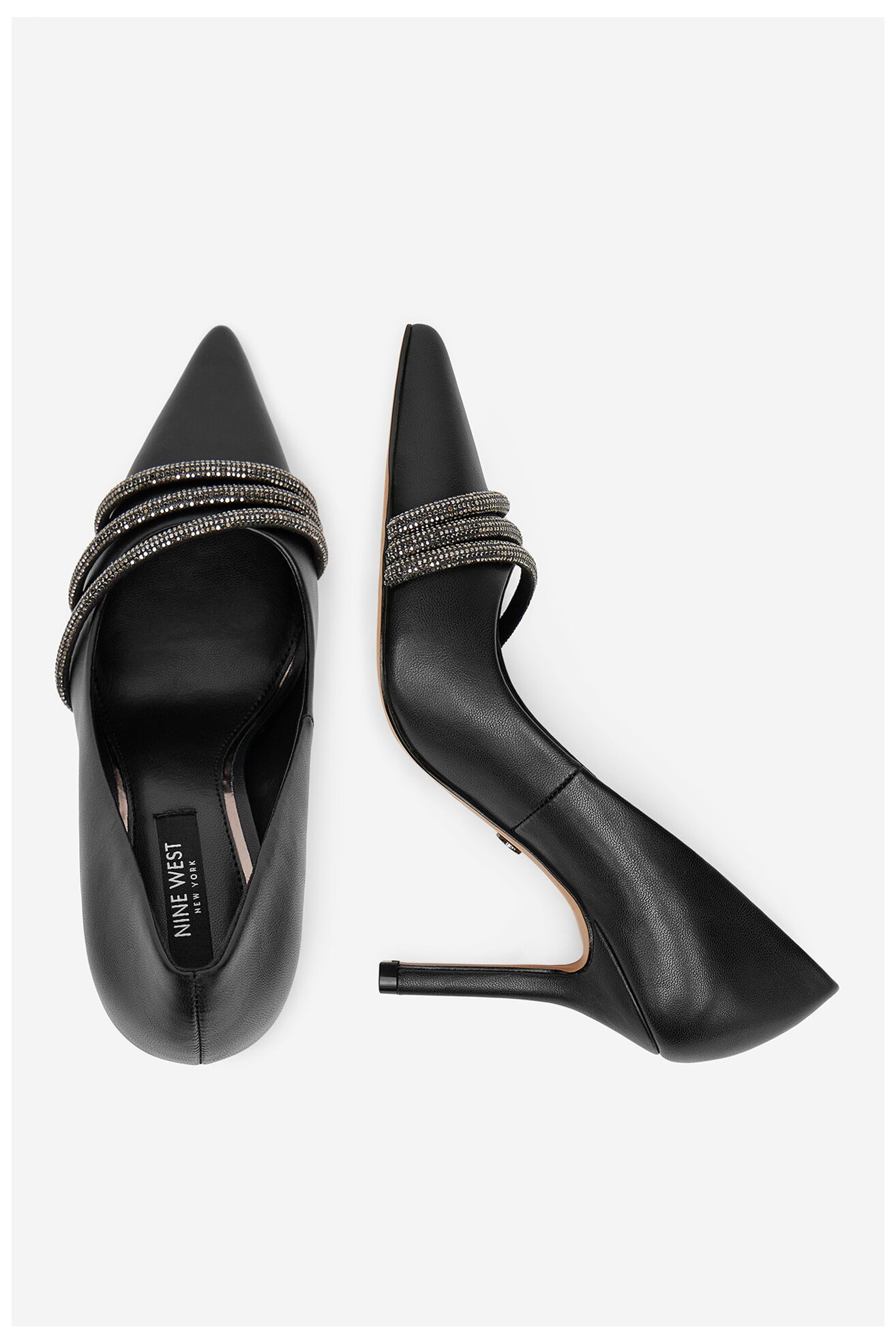 Pantofi cu toc NINE WEST CEO-MARIAM-01 NEGRU