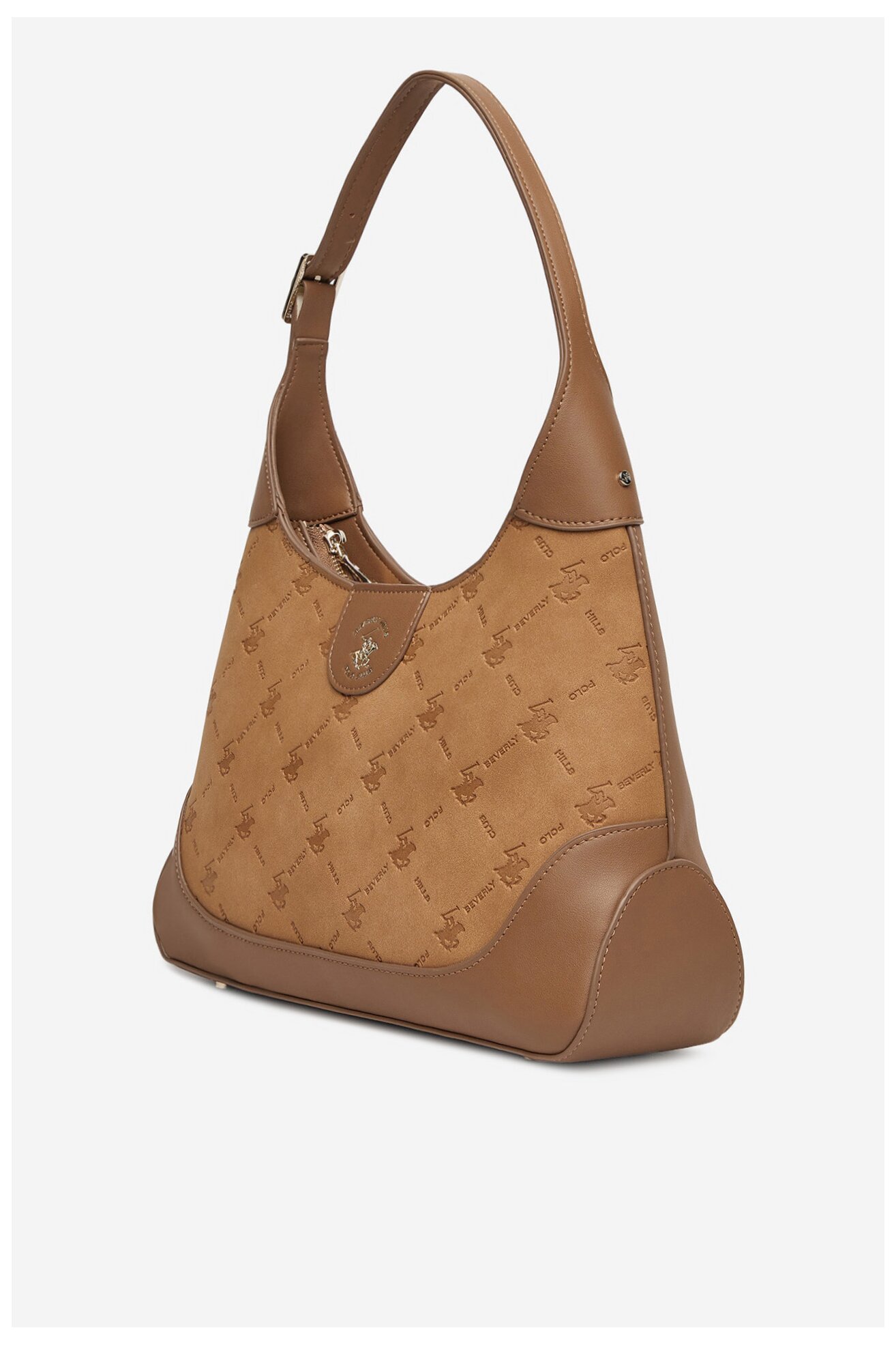 Geantă de mână Beverly Hills Polo Club BHPC-L-004-07 CREM