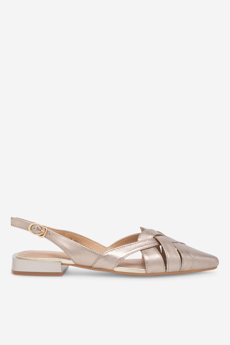 Sergio Bardi - Baleriny skórzane - 5903698622385