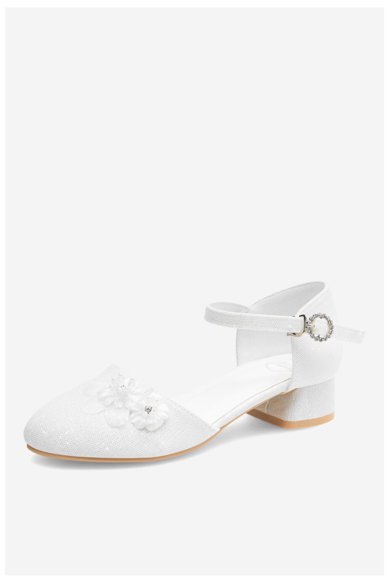 Baleriny Nelli Blu CM230522-7 FEHÉR