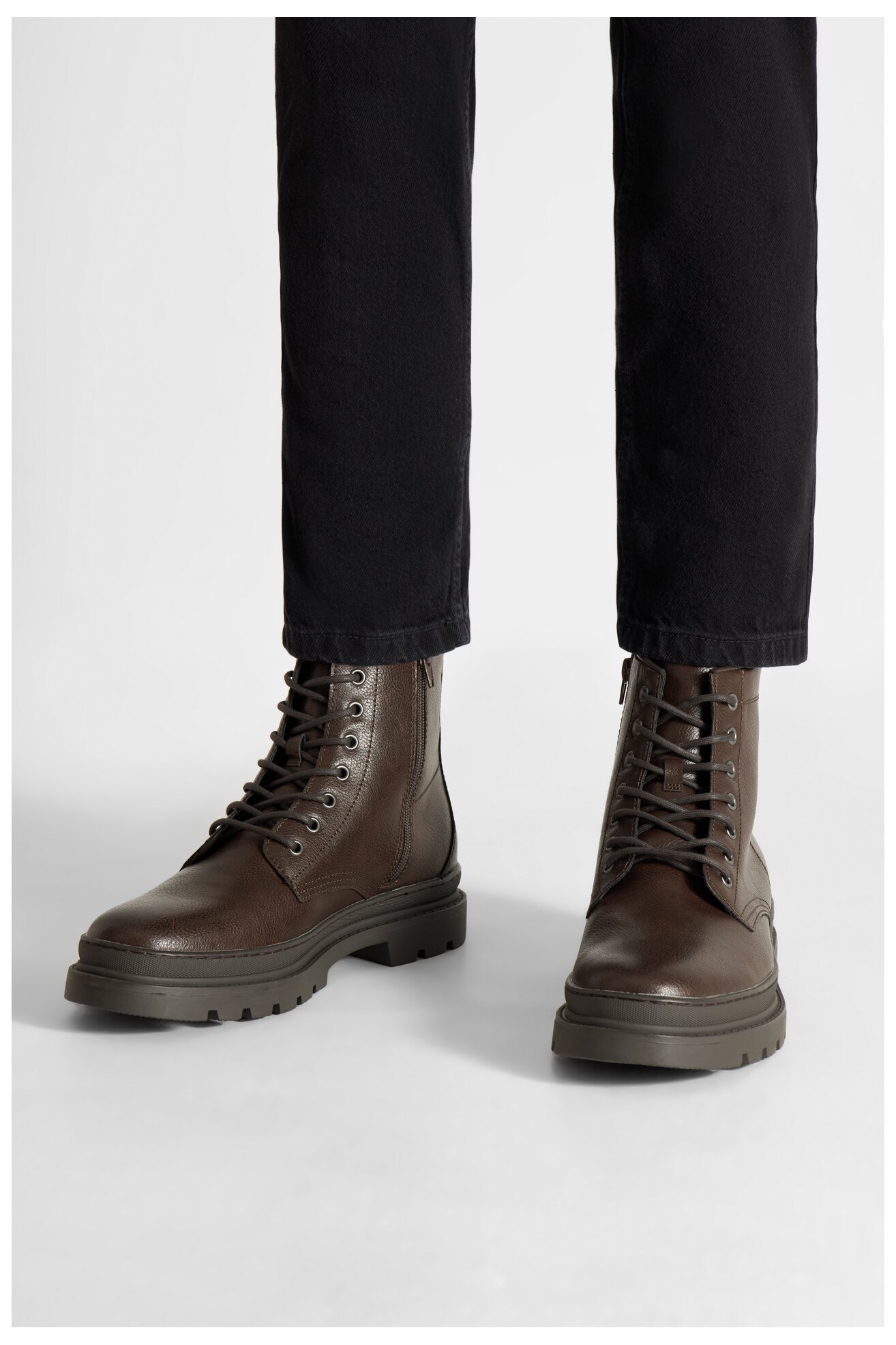 Trzewiki Lasocki 121AM1399 Brązowy ciemny