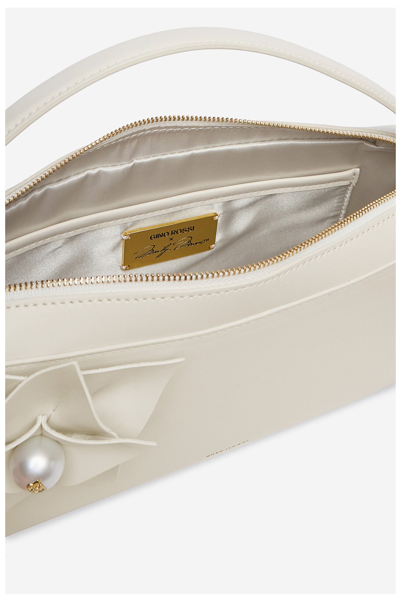Torebka Gino Rossi EO-ROSE-LA224-19650 Złamana biel