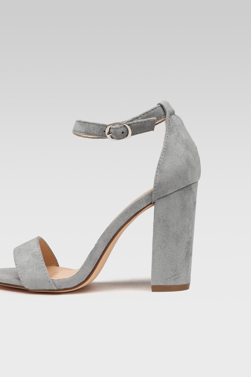 
                DeeZee - Sandały na obcasie niebieskie - 5903698612737