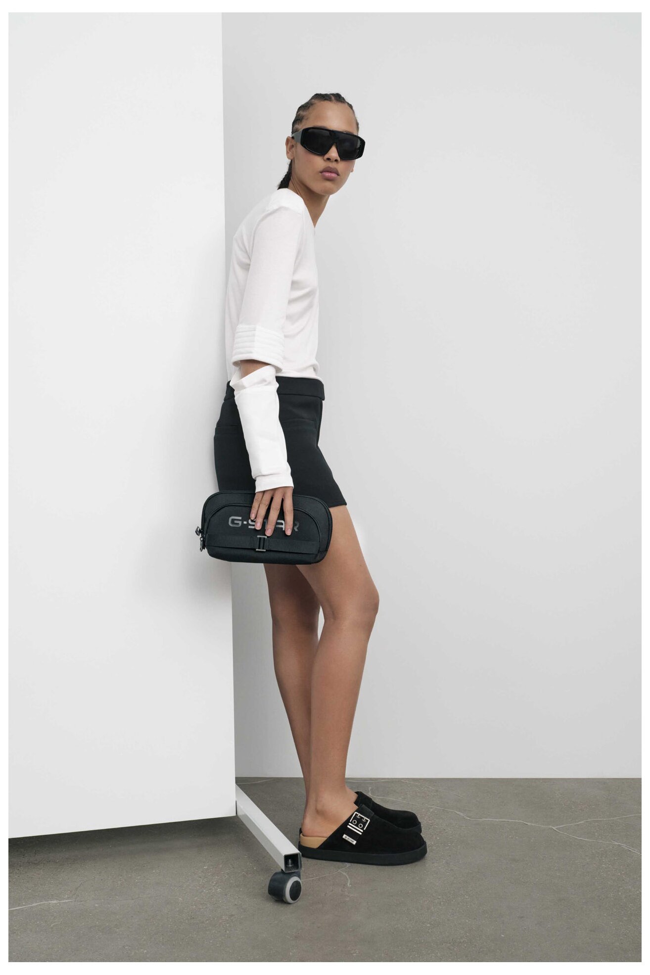 Șlapi G-STAR RAW BROOKE-25SS452 NEGRU