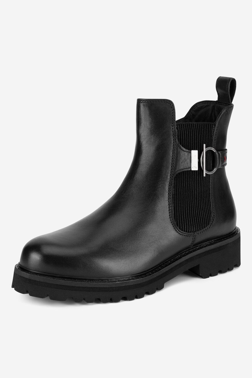 
                U.S. POLO ASSN. - Botki skórzane ocieplane - 5903419445880