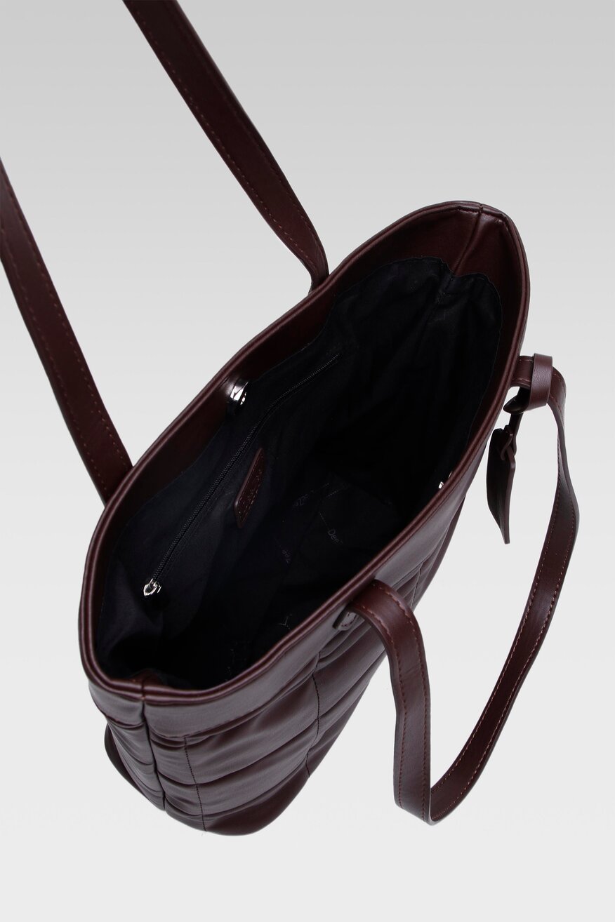 
                DeeZee - Torebka shopper brązowa - 5903698945576