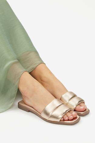 Шльопанець Lasocki WI16-MENA-16 ЗОЛОТИЙ