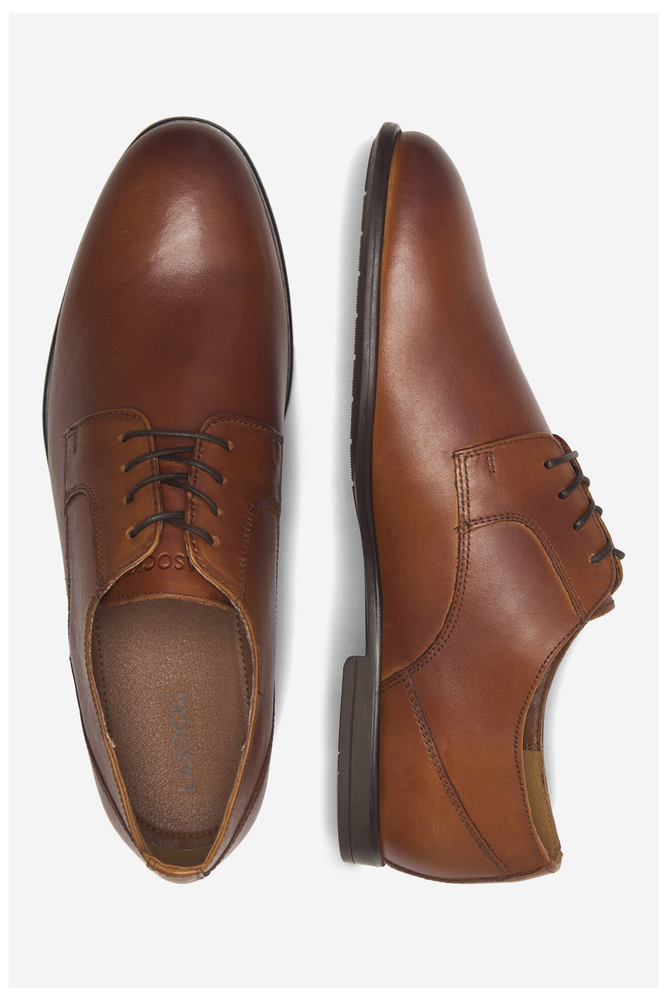 Półbuty Lasocki KONGO-14 MI08 Brązowy