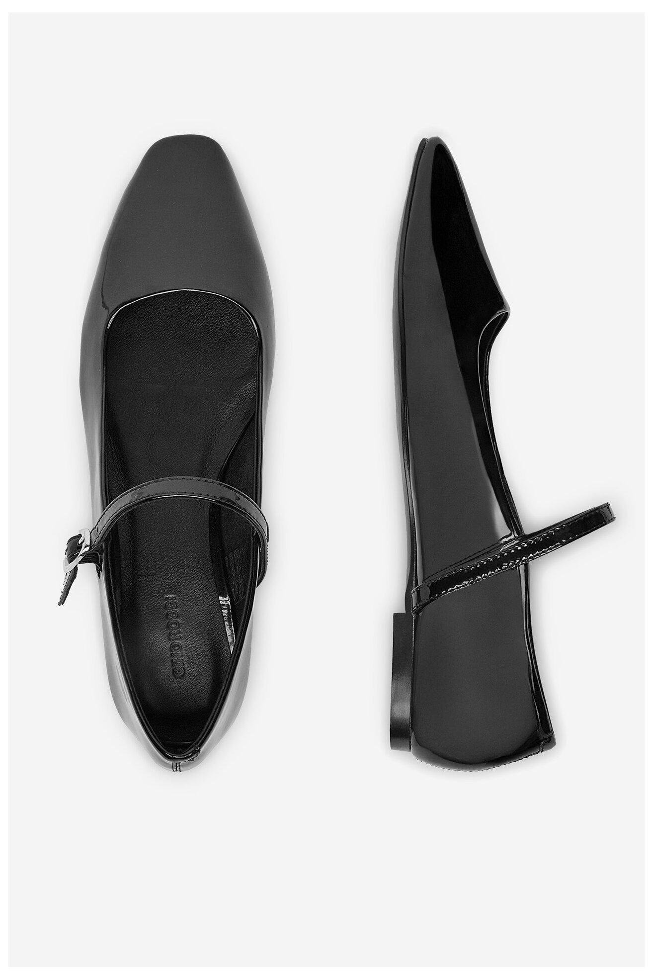 Baleriny Gino Rossi EMMY-V12 Czarny