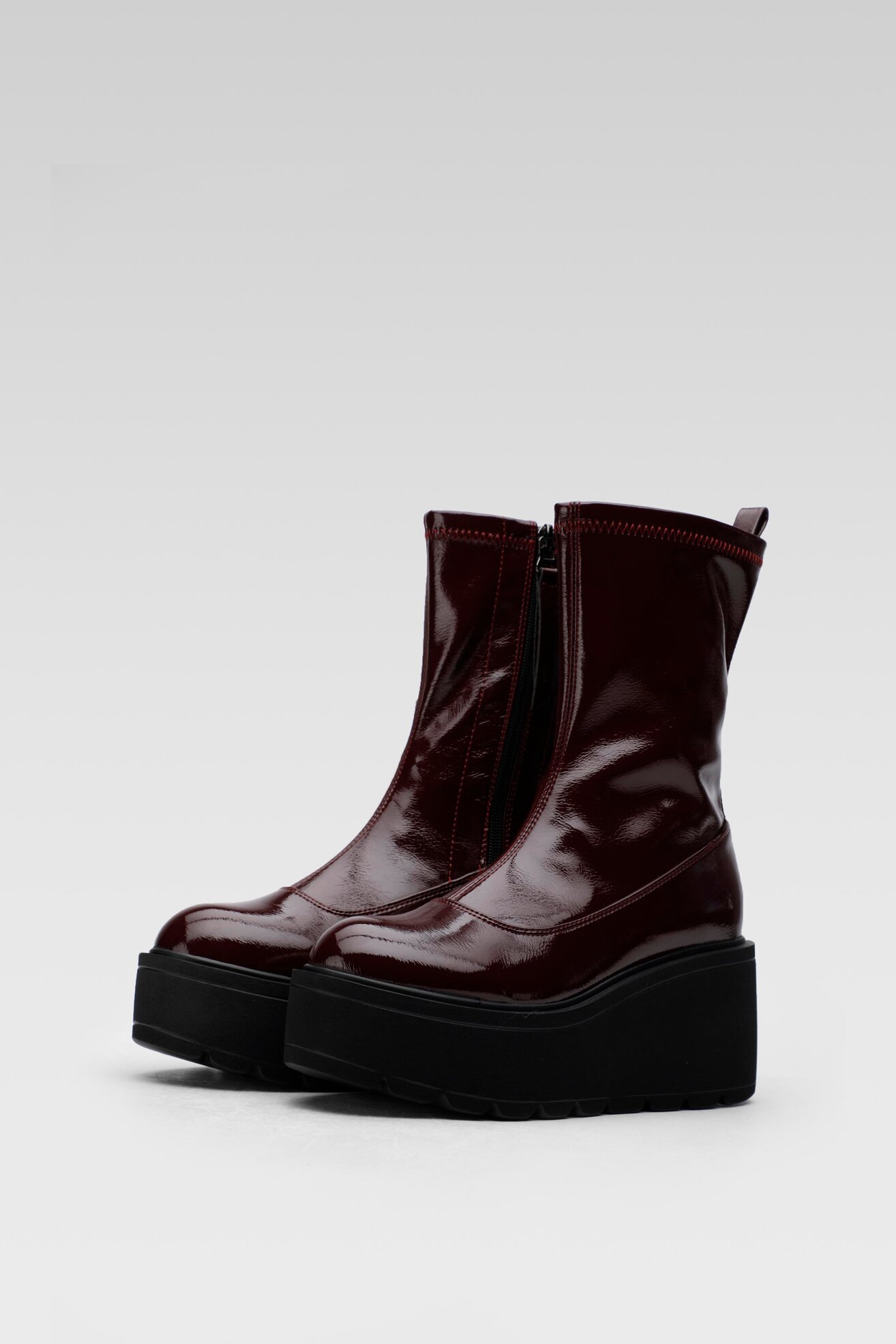 Botki Jenny Fairy LS5796-02A Bordowy